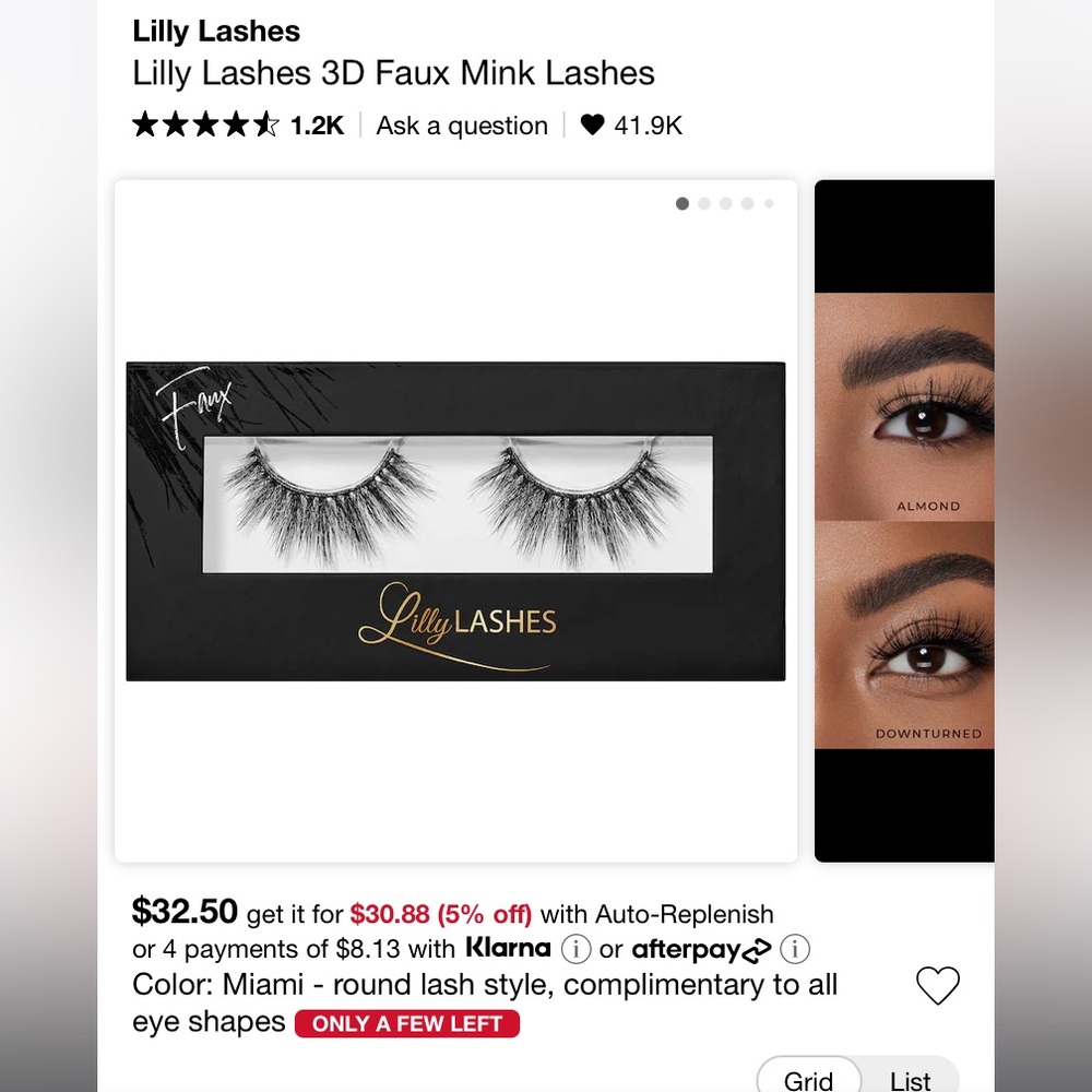 BNWT Lilly Lashes - Faux Mink Lashes